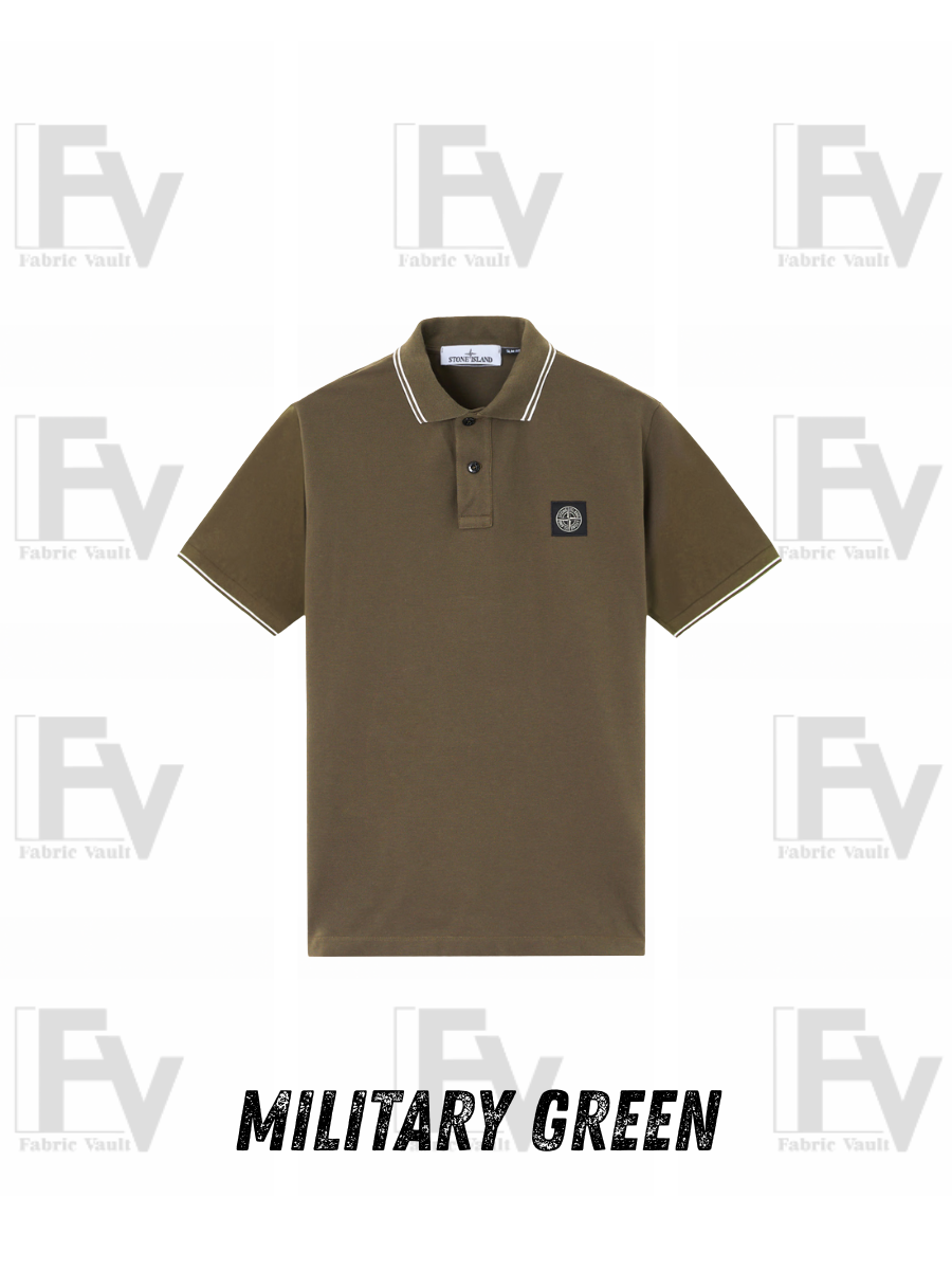 Stone Island Polo's - Military Green