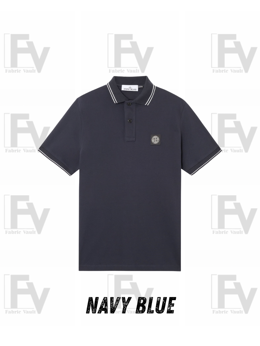 Stone Island Polo's - Navy Blue