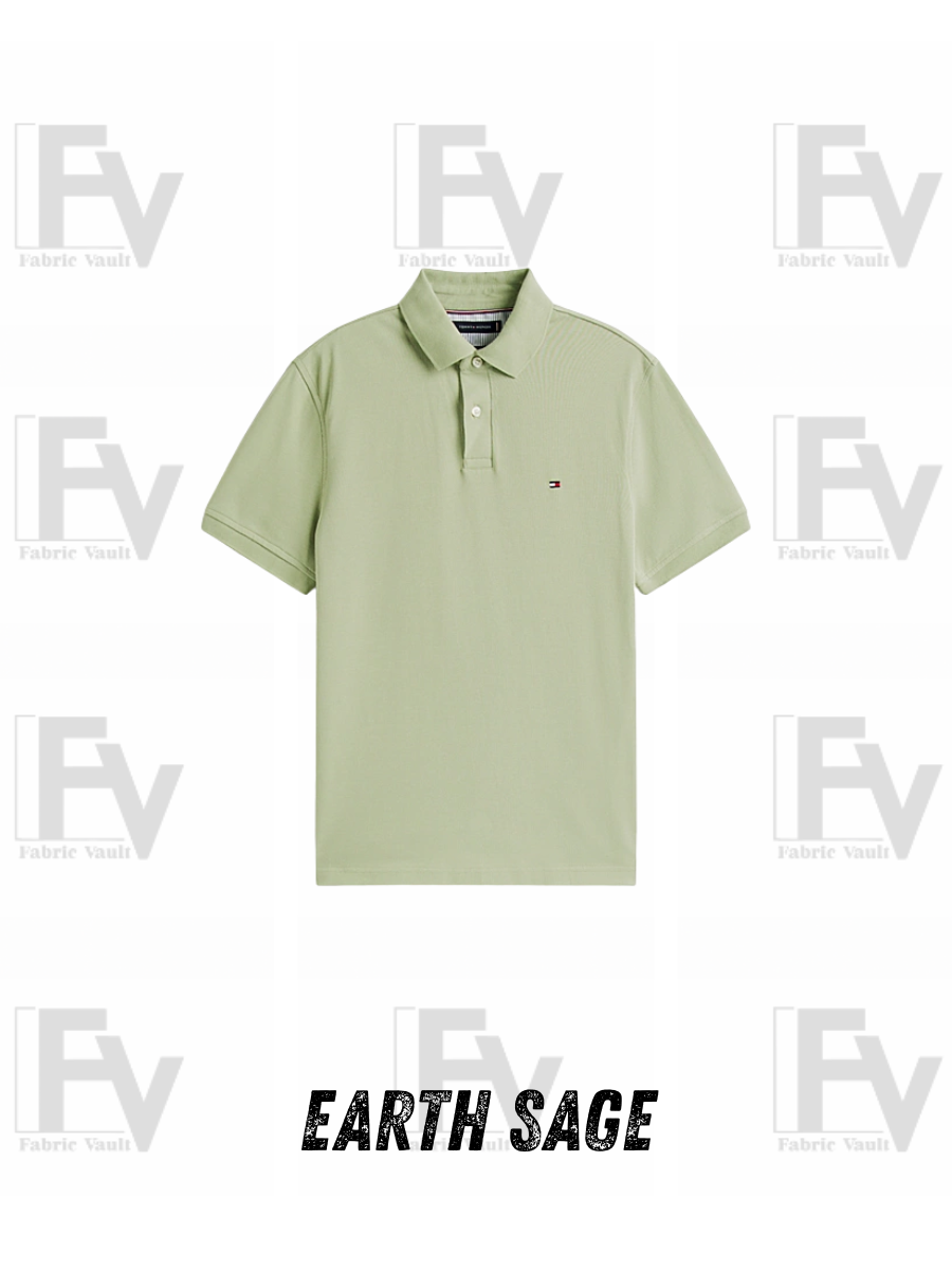 Tommy Hilfigar Polo's - Earth Sage