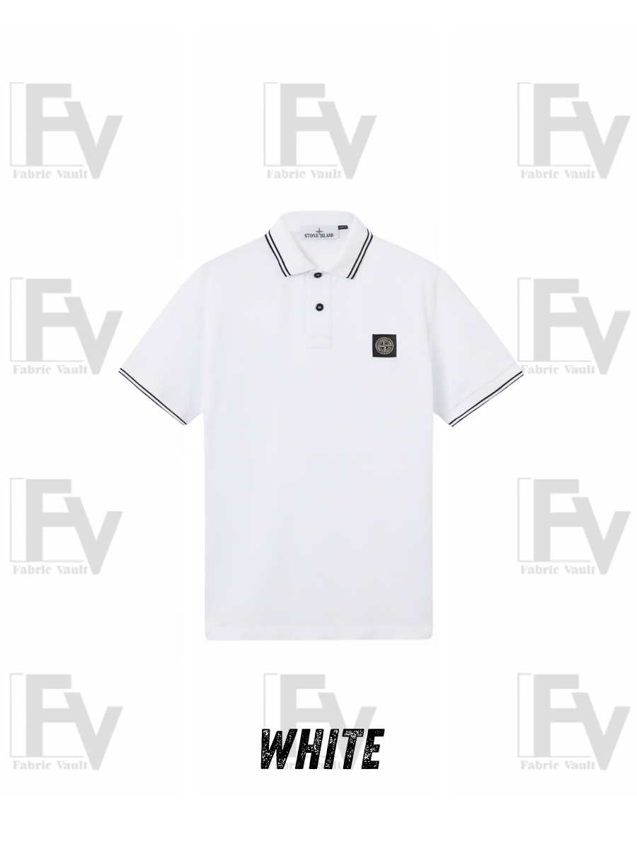 Stone Island Polo's - White